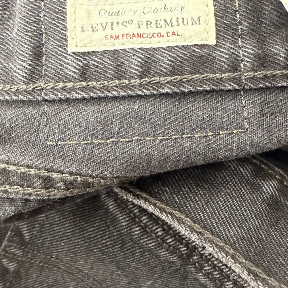 Levi's 501 Original Men's 34x32 Black Straight Leg Jeans‎ New With Tags